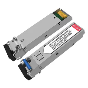 SFP 1.25G 80km 1490/1550nm LC מחבר מודול מקלט אופטי יצרן OEM BIDI SFP מודול