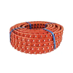 10Mm dengan Nut Twist Link Belt Di Mesin Kayu Power Twist Plus Sama dengan Fenner Belt