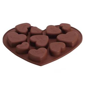 Valentine's Day Heart Shaped <b>Silicone</b> Chocolate Mold Non-Stick Eco-Friendly <b>Baking</b> Mould - Product Image 3