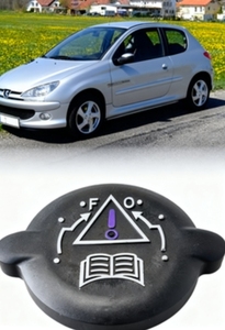 <span class=keywords><strong>Bouchon</strong></span> de radiateur <span class=keywords><strong>moteur</strong></span> 1306C7-Pour Citroën Xantia XM & <span class=keywords><strong>Peugeot</strong></span> 106 306 405 406 - Product Image 2