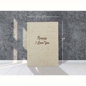 Custom Leather A5 Rustic Beige Hardcover <b>Journal</b> Lined 100 Sheets Thick Pages Premium Gift Notebook - Product Image 3