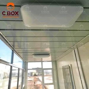 Cbox, construction de bureau mobile facile à assembler, bâtiment modulaire, mur-rideau en verre, mini-maisons, café, salle de sport, maison préfabriquée en conteneur - Product Image 6