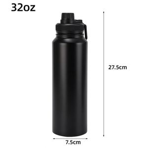 In Stock 304 Stainless Steel Space Pot Double Layer Vacuum Insulated <b>Cup</b> <b>Large</b> Capacity Outdoor Sports Water Bottle - Product Image 5