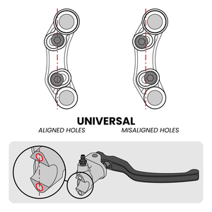 Interruptor de manillar derecho para Ducati Monster 1100 (orificios universales) (rojo) - Product Image 2