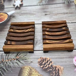 Porte-savon en bois artisanal pour lavabo, baignoire, douche, salle de bain - Product Image 6