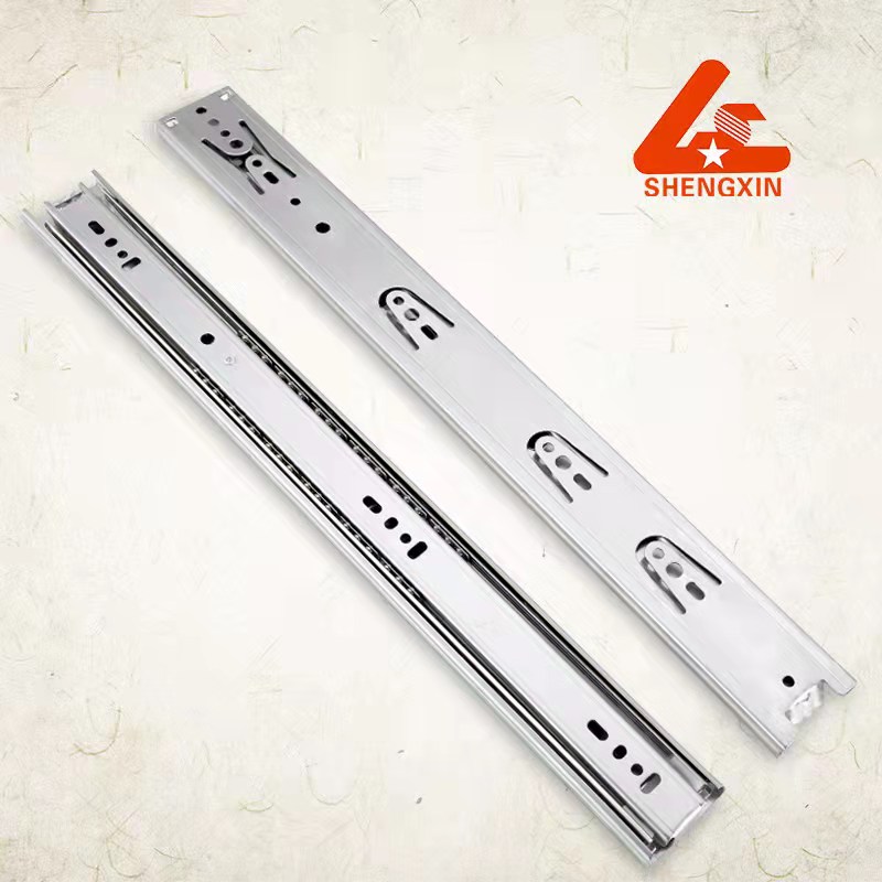 Китайские производители, мебельная фурнитура, 3 складных типа, полный удлинитель, шарикоподшипник для выдвижных ящиков, направляющие для ящиков из нержавеющей стали