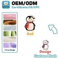 Fabricante de Peluches Personalizados de Pingüinos, Juguetes de Peluche Hechos a Medida, Mascotas de Animales de Anime Personalizadas, CPC OEM
