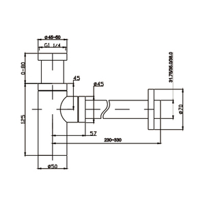 <span class=keywords><strong>Sifone</strong></span> d'ottone del lavandino della trappola del lavandino del bagno di vendita caldo per lo scarico dei rifiuti del bacino - Product Image 6