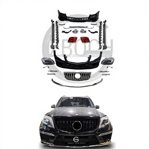 Kits de Carrocería para Mercedes-Benz <span class=keywords><strong>GLK</strong></span> 300 350 (2008-2015), Actualización a <span class=keywords><strong>GLK</strong></span> 63AMG, Faros Delanteros, Faros Traseros, Parrilla, Autopartes - Product Image 1