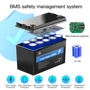 Melasta 12v100ah Lifepo4バッテリーリチウム鉄リン酸バッテリー12v <span class=keywords><strong>Ups</strong></span>バッテリーパック - Product Image 4