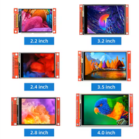 2.2 2.4 2.8 3.2 3.5 4.0 Pouces Spi Ips Lcd Écran Tactile Ili9341 Ili9488 St7796 Lcd Module Graphique Lcd Module 256x64
