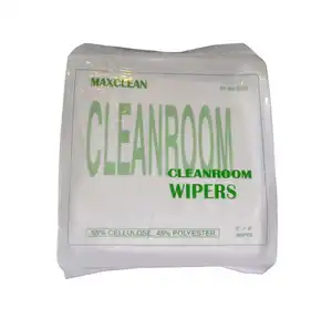 Professional Cleanroom Polyester Wiper Wipes White For Lcd Screen Wipe Anti static Cleanroom Wipers