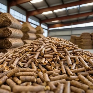 Barras de Combustible de Biomasa de Pino y Roble CAIRUI, Alta Energía 4500J, 6% de Humedad, 2% de Ceniza, 600-800kg/m de Densidad, 6-8mm de Diámetro, 3-40mm de Longitud - Product Image 6