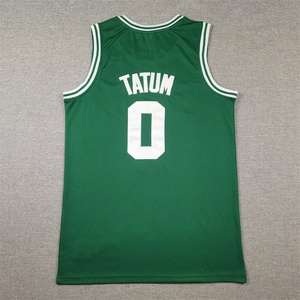 Vente en gros de vêtements pour hommes de haute qualité de l'équipe de <span class=keywords><strong>Boston</strong></span> # <span class=keywords><strong>Maillot</strong></span> de basket-ball <span class=keywords><strong>Tatum</strong></span> avec logo cousu, <span class=keywords><strong>maillot</strong></span> brodé, <span class=keywords><strong>maillot</strong></span> personnalisé avec logo - Product Image 3