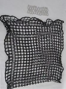 घरेलू लकड़ी के हुक के साथ नायलॉन घास नेट बैग और घोड़ों के लिए कस्टम कटिंग सेवा - Product Image 2