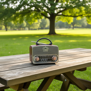 Cmk Portable Radio Fm Sw 3 Band With <b>Usb</b> Sd Card <b>Player</b> 185x123x88mm - Product Image 2
