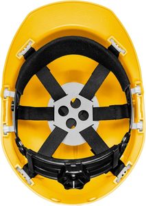 Casque de sécurité ventilé <span class=keywords><strong>Delta</strong></span> Plus avec évents - Construction en ABS certifiée EN397 Casque de chantier - Product Image 2