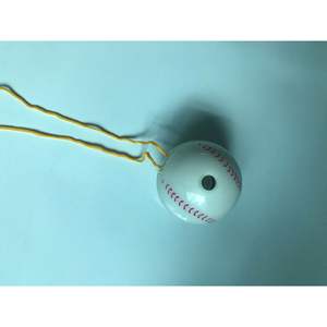 Juguete de béisbol con cuerda para niños, equipo de entrenamiento, plástico blanco, aumento 3x25 - Product Image 2