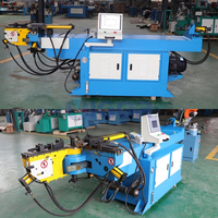 Machines de pliage automatiques de tubes en acier hydrauliques à haute efficacité, plieuse de tubes CNC