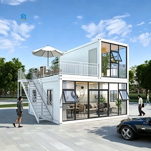 Casa Contenedor de 3 Dormitorios, Casas Contenedor de 40 pies, Casa de Lujo, Casa Contenedor Prefabricada, <span class=keywords><strong>Cocina</strong></span> <span class=keywords><strong>Modular</strong></span> - Product Image 1