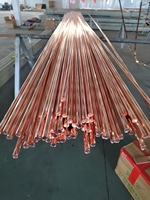 99.99% barre solide en cuivre pur de cuivre ASTM C11000/barre ronde pour électrique
