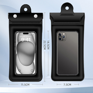 Étuis de téléphone étanches pour femmes et hommes pour iPhone 17 16 15 14 13, pochettes en plastique transparentes pour Samsung <span class=keywords><strong>S22</strong></span> S23 S24 <span class=keywords><strong>ultra</strong></span> - Product Image 2