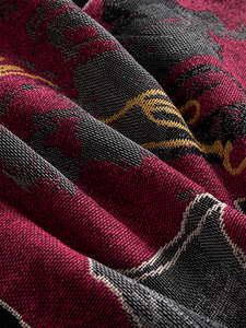 Tùy chỉnh giáng sinh sofa kỷ niệm dễ thương phim hoạt hình Jacquard dệt chăn ném tấm thảm chăn - Product Image 4