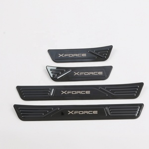 WZXD Nouvelle Arrivée Plaque de seuil de porte intérieure en titane noir pour voiture 2024 pour Xforce - Product Image 2