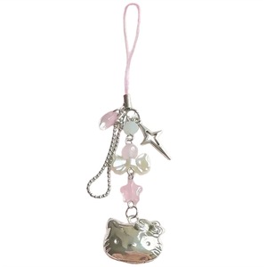 Lindo Anime Kitty Cat Metal llavero mayoristas coche teléfono colgante y bolsa regalo para accesorio móvil o decoración del hogar - Product Image 6