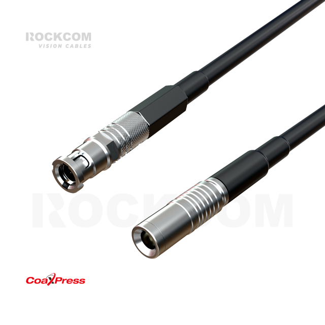 CXP6 HD-BNC to DIN High Flex 6.25 Gbps Machine Vision Cable for Industrial Camera CoaXPress Cable