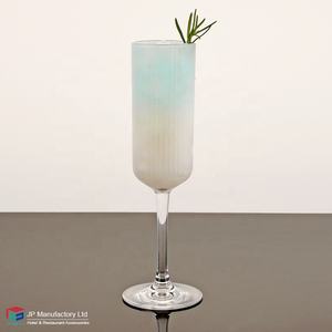 All'ingrosso festa di nozze 5.5oz plastica a strisce di Champagne tazze colorate calici in policarbonato Barware - Product Image 2