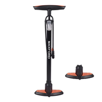 MAXFORD OEM 160 PSI pompe à pied en alliage d'aluminium pompe à vélo à main pneu de vélo pompe à air de basket-ball