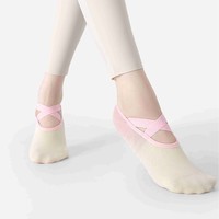 Chaussettes de yoga à lanières croisées de haute qualité, design personnalisé, pour femmes, chaussettes de Pilates, chaussettes de danse antidérapantes, vêtements d'entraînement de danse, chaussettes personnalisées