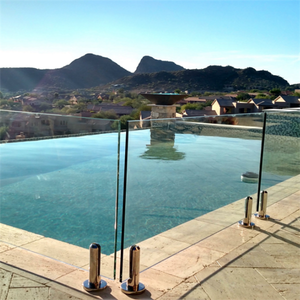 Barandilla <span class=keywords><strong>de</strong></span> Vidrio sin Marco para Escaleras y Balcones, Moderna, Resistente, para Viviendas y Villas - Product Image 6