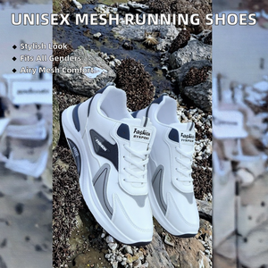 Zapatillas Deportivas Unisex para Hombre, Diseño Nuevo, Primavera, Verano, Otoño, Invierno, Malla Transpirable, Punta Casual, Plantilla EVA, para Correr - Product Image 4