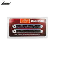 Crossover actif DSP C-224XL, nouveau produit, amplificateur de caisson de basses pour voiture DJ, carte amplificateur numérique réglable 4 voies, haut-parleur audio numérique