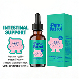 Para Patrol Gouttes Herbales de Soutien Intestinal, Formule Douce pour l'Équilibre de la <span class=keywords><strong>Flore</strong></span> <span class=keywords><strong>Intestinale</strong></span>, 30mL - Product Image 4