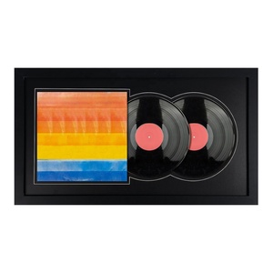 กรอบบันทึกไวนิลทำจากไม้สั่งทำปกอัลบั้มซีดีเคสติดผนังแท่นวางของที่ระลึกสำหรับตกแต่งศิลปะแผ่นดิสก์ LP ขนาด7 12นิ้ว - Product Image 2