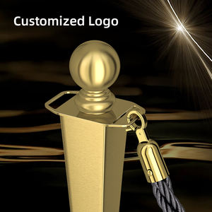 เสาคิวโรงแรม ดีไซน์ใหม่ ทำจากสแตนเลส ใช้สำหรับควบคุมฝูงชน เหมาะสำหรับคนเดินเท้า - Product Image 3