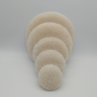 Tapis de polissage pour voiture en laine auto-adhésive, 100%, 6 pouces, 10 pieces