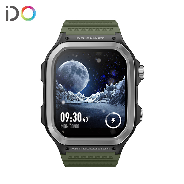 1.85inch GPS Smart Watch Men Heart Rate Monitor Full Touch Screen Sport Fitness Outdoor COMPASS AI Voice 5ATM Smartwatch 2024