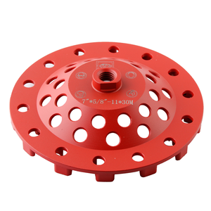 Meule diamantée à coupe diamantée de 7 pouces avec filetage M14, outils de meulage du béton, tampon de polissage, plaque de meulage diamantée - Product Image 4