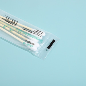 Hisopos de Algodón Médico de 10 cm, 20 Unidades, Estériles y Desechables para Limpieza de Oídos y Uso Cosmético - Product Image 1