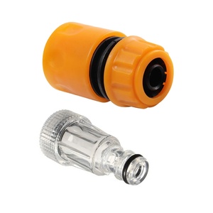 Car Washing Machine Water Filter Adapter 3/4" <b>Pressure</b> Washer Water Filter Hose Quick Connector Fitting - Product Image 1