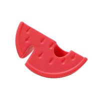 Protège-pailles en silicone en forme de pastèque pour tasses, gobelets, mugs de voyage, usage domestique et professionnel