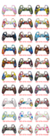 Oursteam Neue Weiche Schutzhülle aus Silikon Tarnmuster-Design Anpassbar Hervorragende Qualität für Controller Gamepad Joystick