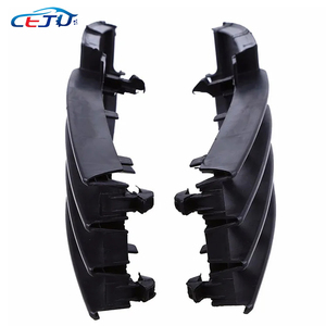 Cubierta de luz antiniebla DE COCHE Facelift rejillas de parachoques inferiores delanteras negras para Audi <span class=keywords><strong>A6</strong></span>(C5) Sedan/<span class=keywords><strong>Avant</strong></span> <span class=keywords><strong>2003</strong></span> 2004 2005 - Product Image 6