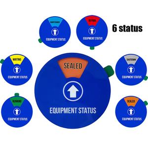 Máquina de señal de estado del equipo, instrumento, etiqueta de funcionamiento, etiqueta de tarjeta de gestión de estado, máquina giratoria de fábrica, señalización - Product Image 4