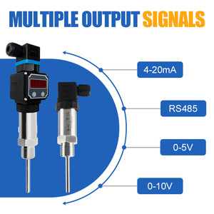 Pengontrol Pemancar Sensor Suhu Cerdas Resolusi 0.2 Peringkat IP65 Komunikasi RS485 <span class=keywords><strong>Probe</strong></span> PT100 Tahan Lama - Product Image 3