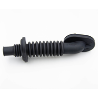 Tuyaux ondulés en caoutchouc EPDM sur mesure, manchons de protection pour faisceaux de câbles automobiles, passe-câbles moulés, certifiés IATF16949, OEM/ODM